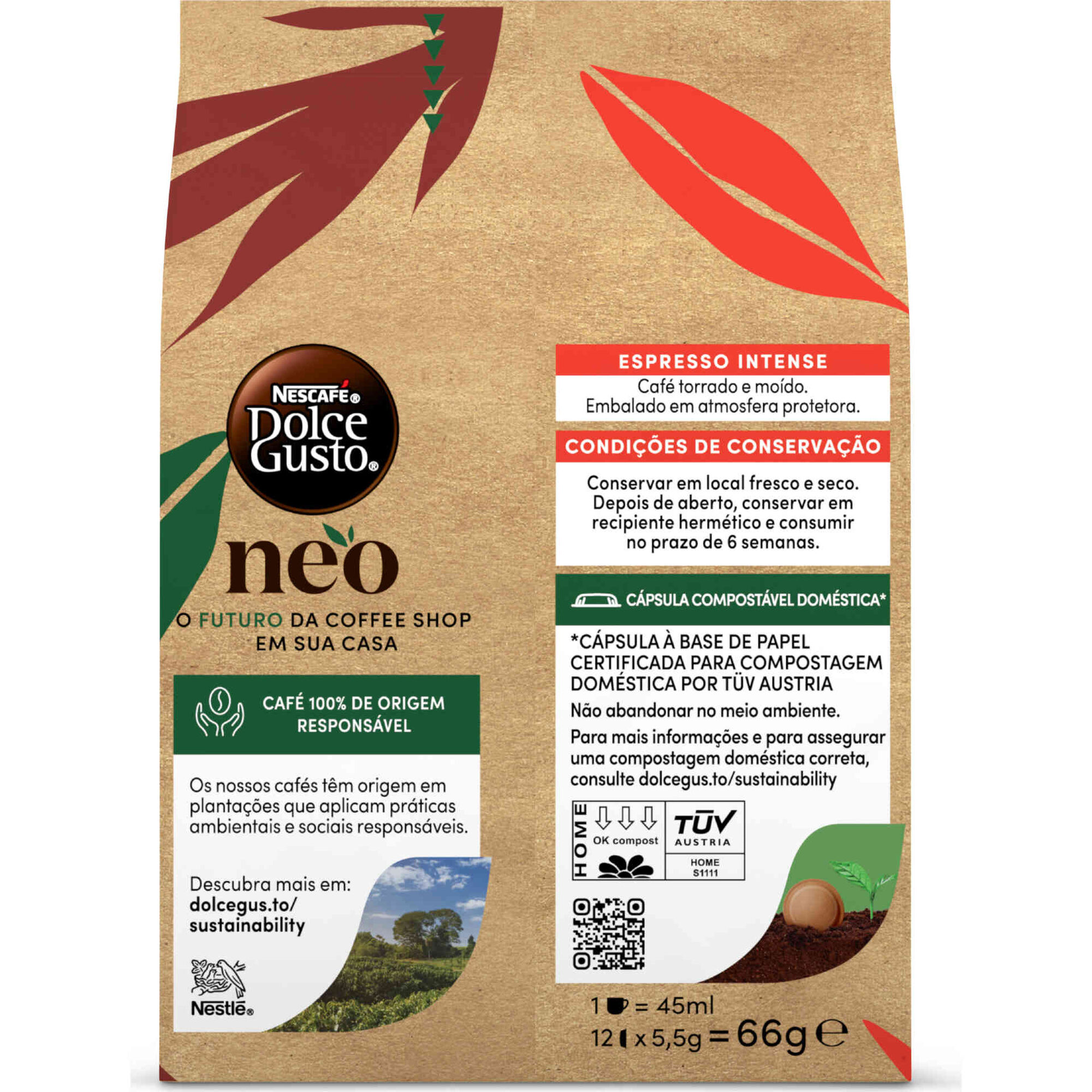 Cápsulas de Café Espresso Intenso Int 8 Cápsulas de Café Espresso Intenso Int 8