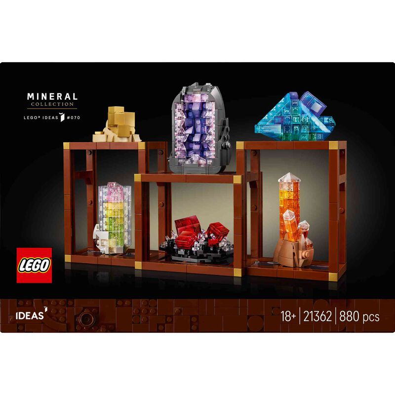 LEGO Ideas - Coleção de Minerais - 21362
