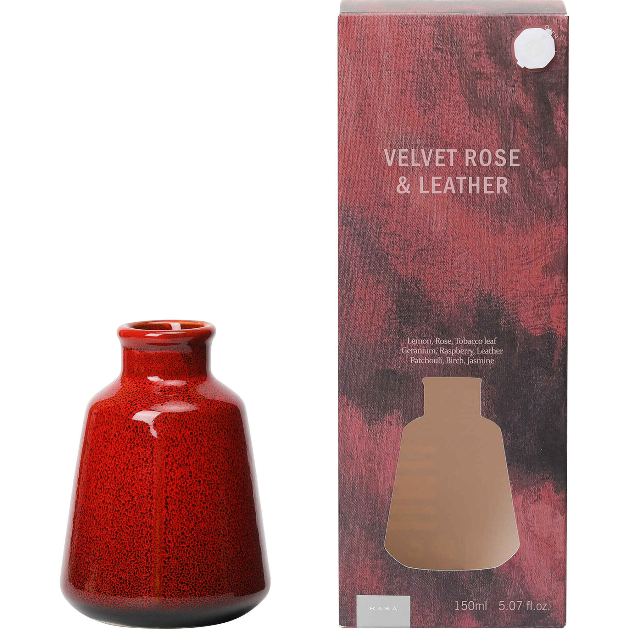 Ambientador Sticks Perfumados Cerâmica 150ml Vermelho