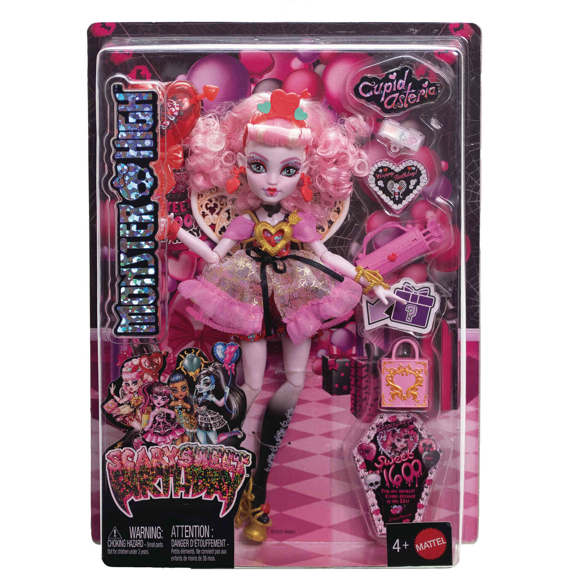 Boneca Cupid Aniversário Doce Assustador
