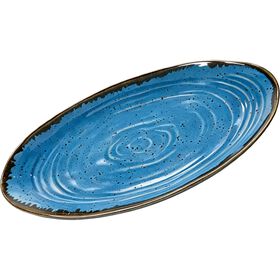 Travessa Reativa 30cm Azul Kasa