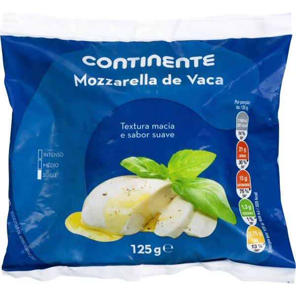 Queijo Mozzarella Continente