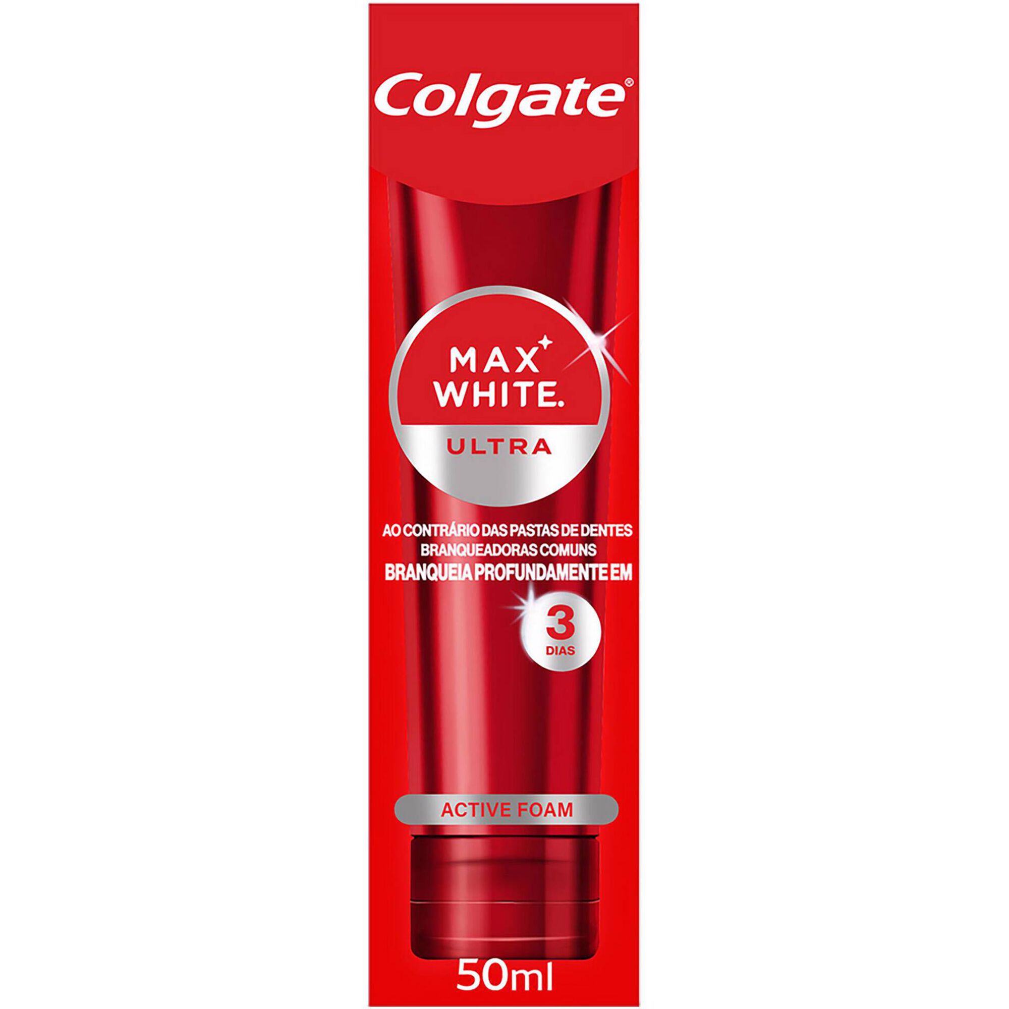 Pasta de Dentes Max White Ultra emb. 50 ml Colgate Continente