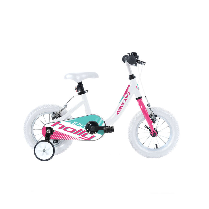Bicicleta Criança Roda 12'' Holly Branca Eleven Sports