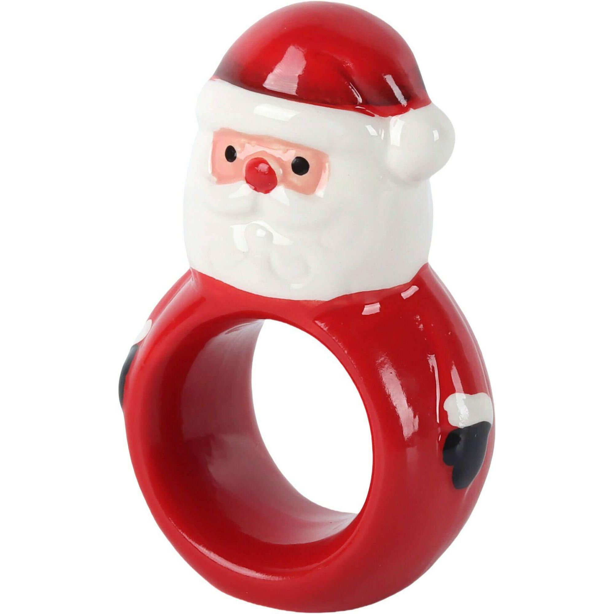 Argola Guardanapo Pai Natal