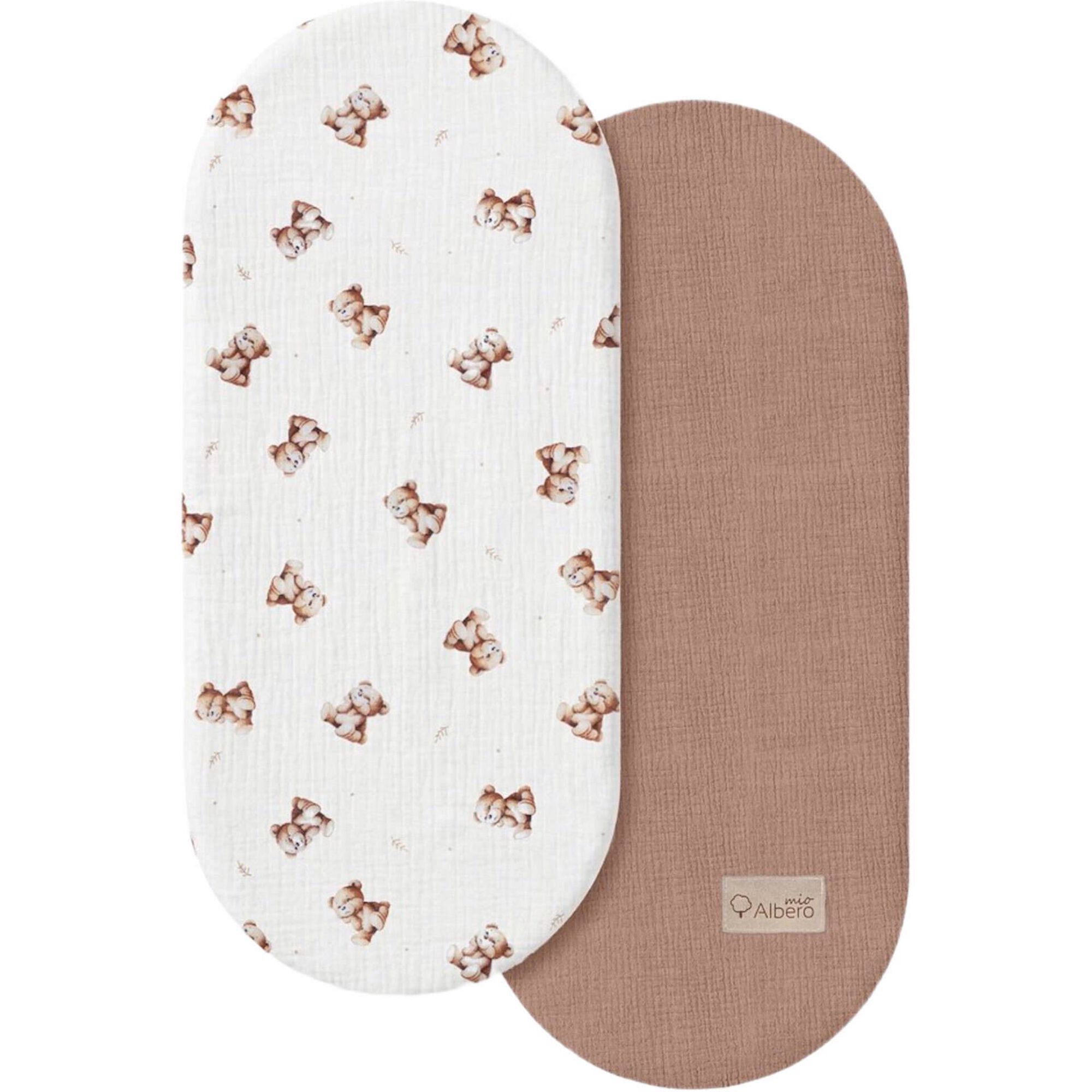 Conjunto de Capas para Alcofa Urso Vintage Twinko