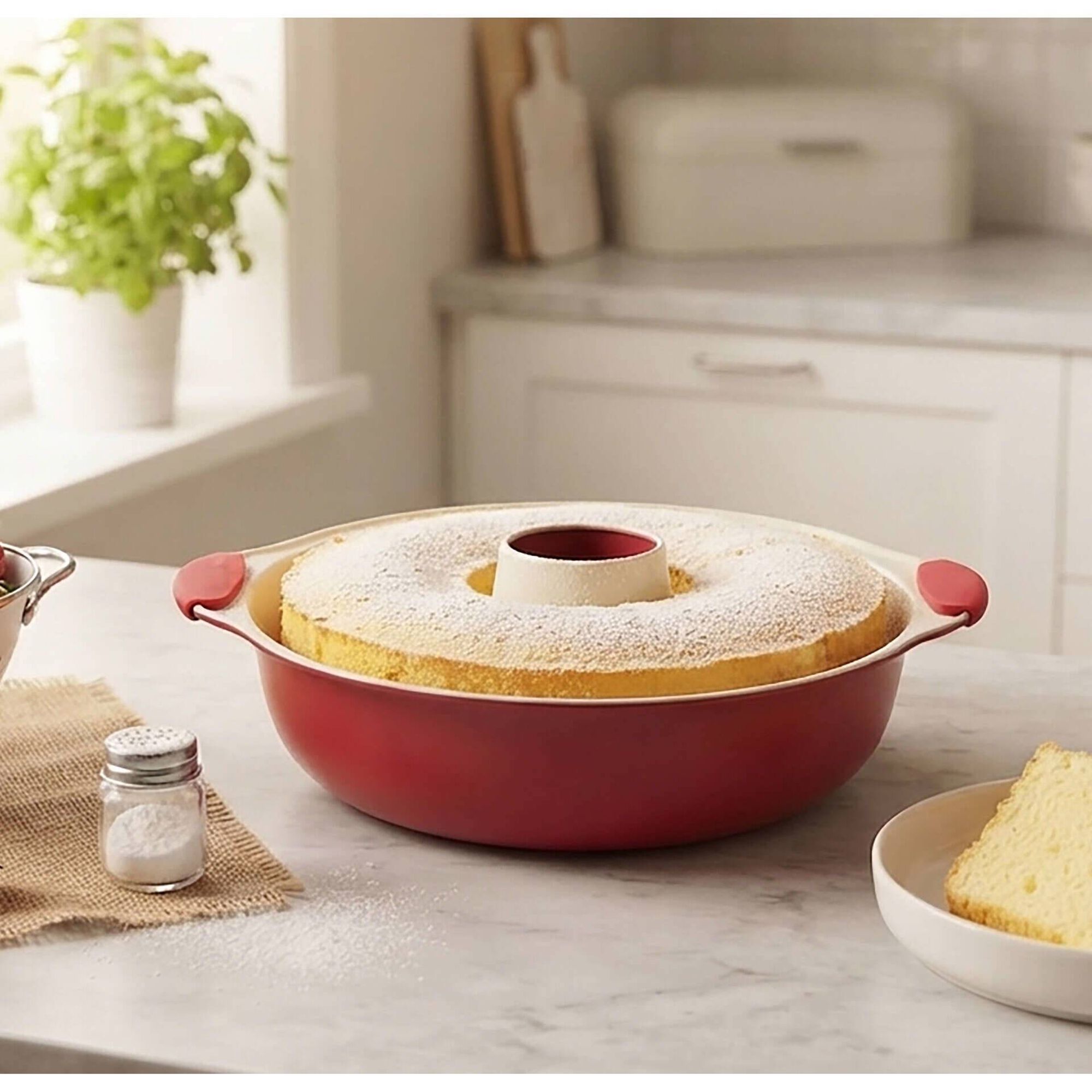 Forma Redonda Com Furo 30cm Revestimento Cer&acirc;mico Kasa