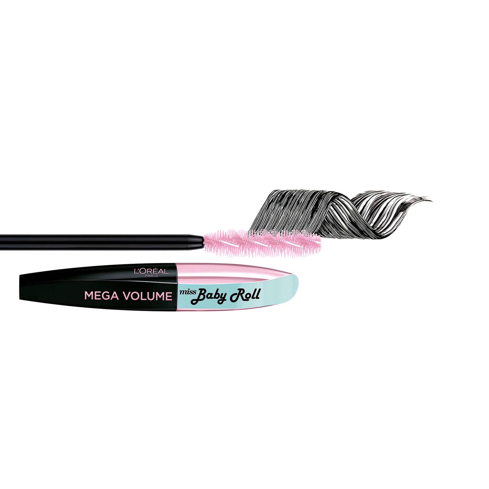 Máscara de Pestanas Mega Volume Miss Baby Black Máscara de Pestanas Mega Volume Miss Baby Black