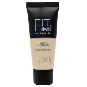 Base de Rosto Fit Me Matte & Poreless Warm Nude 128