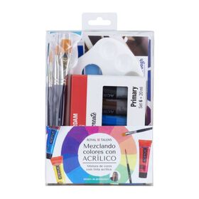 Kit de Pintura com Tinta Acrílica