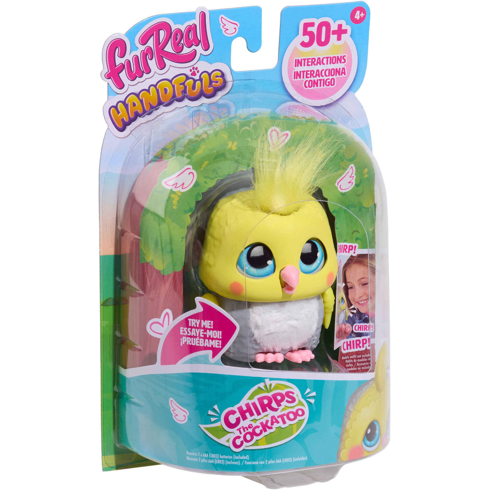 FurReal - Peluche Interativo Mini Handfuls (v&aacute;rios modelos)