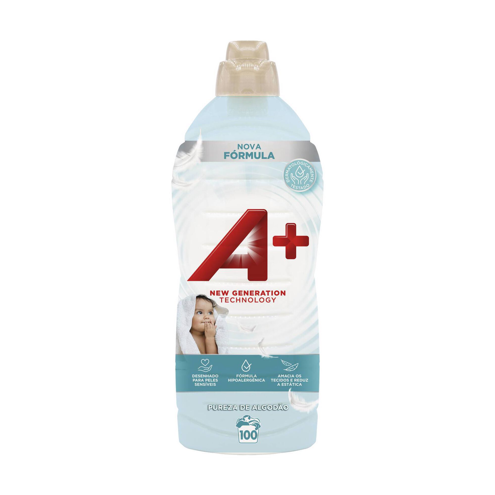 Amaciador Roupa Concentrado Pureza Algod&atilde;o A+