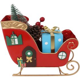 Tren&oacute; Decorativo Vermelho Kasa