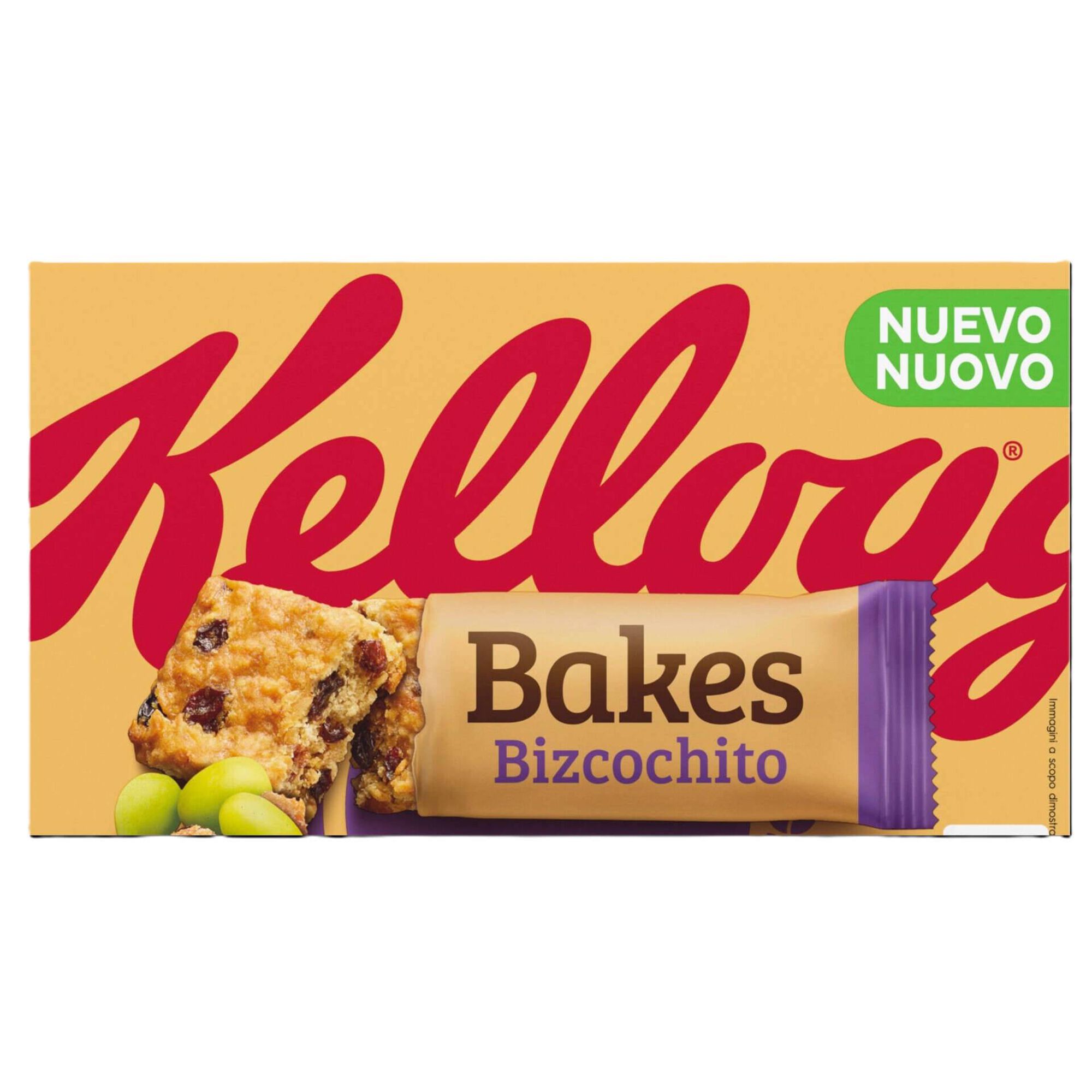 Barras de Cereais de Uva Passa Kellogg's