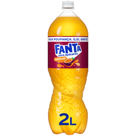 Refrigerante com G&aacute;s Maracuj&aacute; sem A&ccedil;&uacute;car Fanta