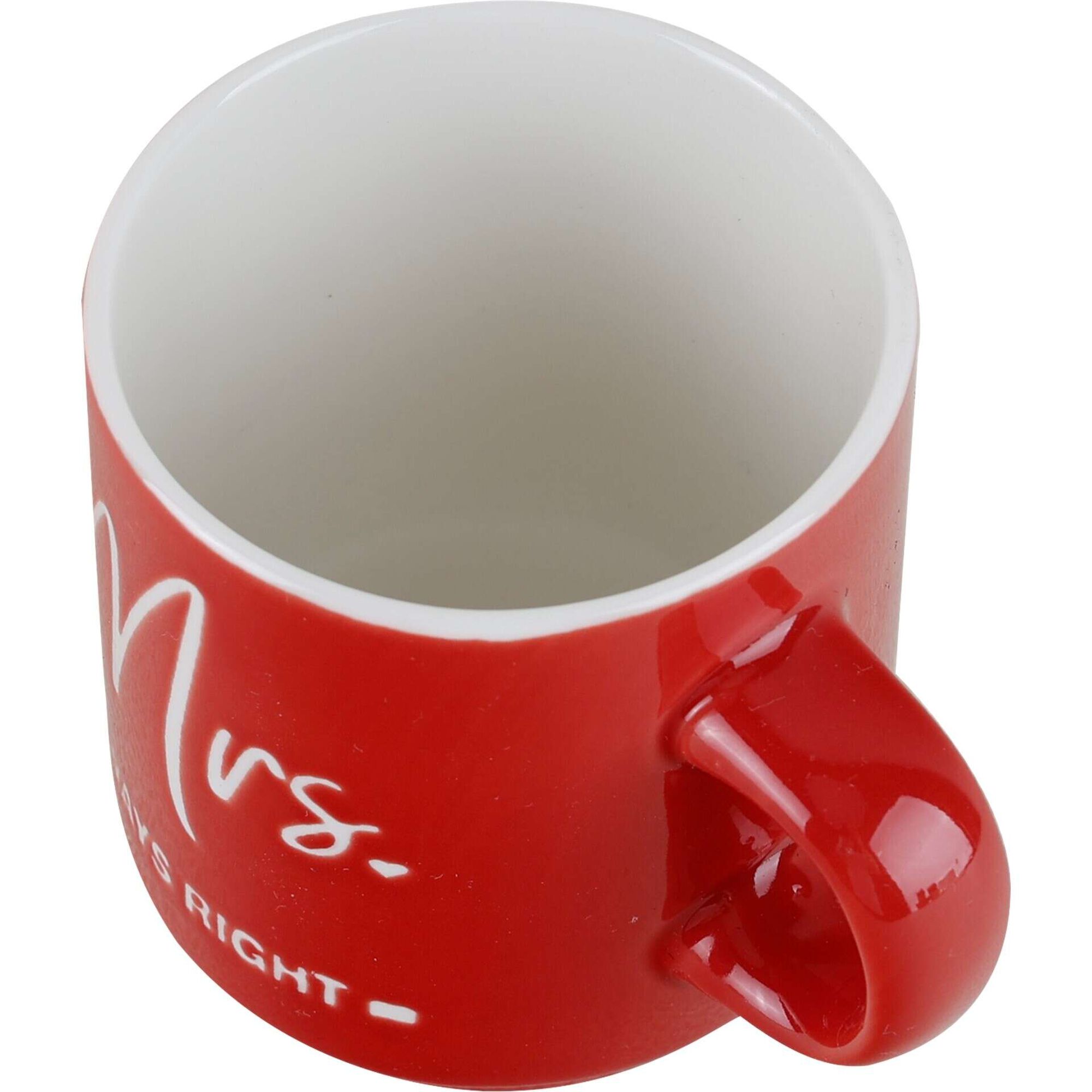 Conjunto 2 Ch&aacute;venas de Caf&eacute; Mr & Mrs Kasa