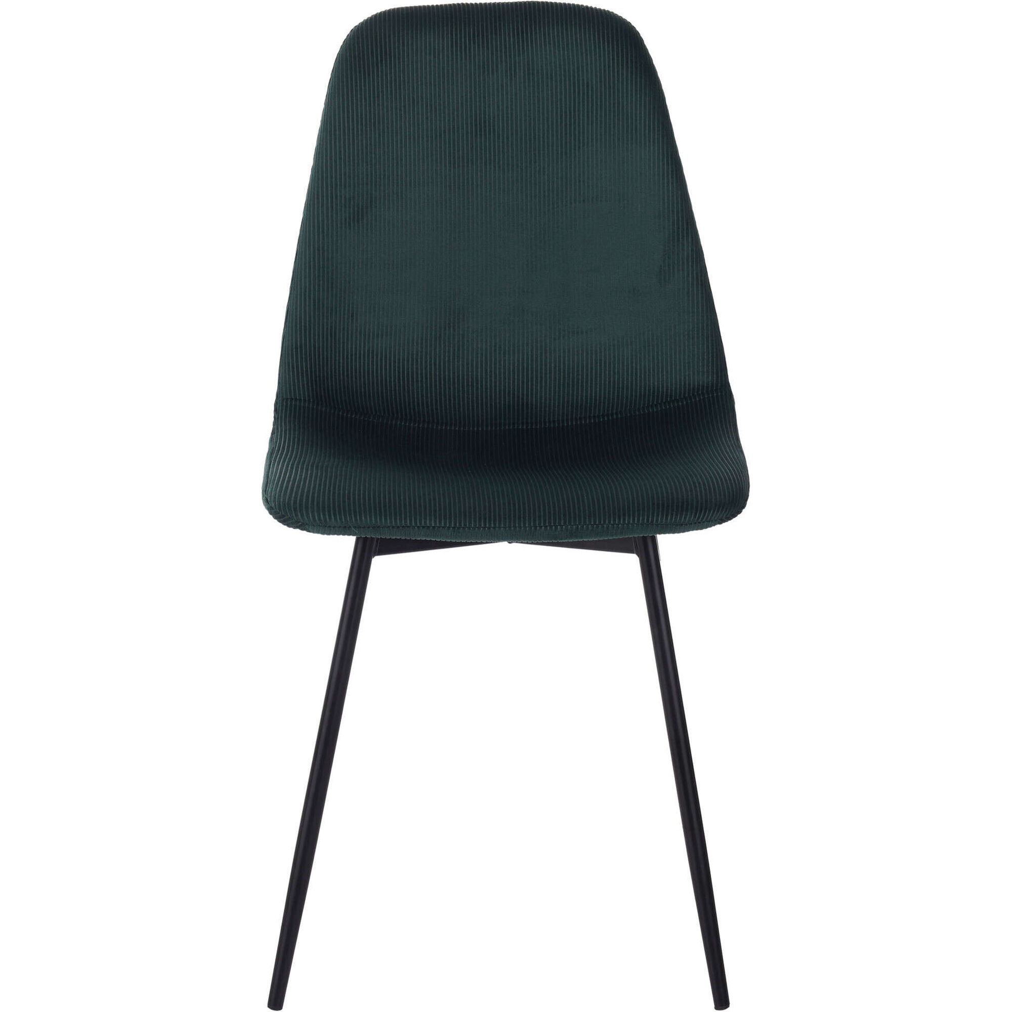 Cadeira Estofada Verde Velvet Kasa