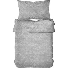 Capa Edred&atilde;o Sherpa 160x220cm Cinza Kasa