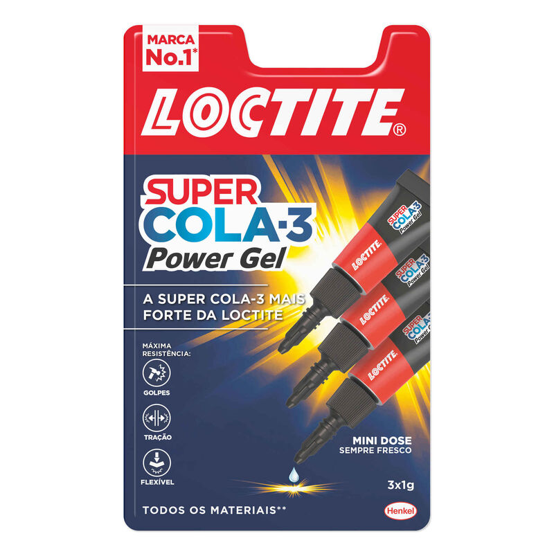 Super Cola Flex Mini Trio Loctite