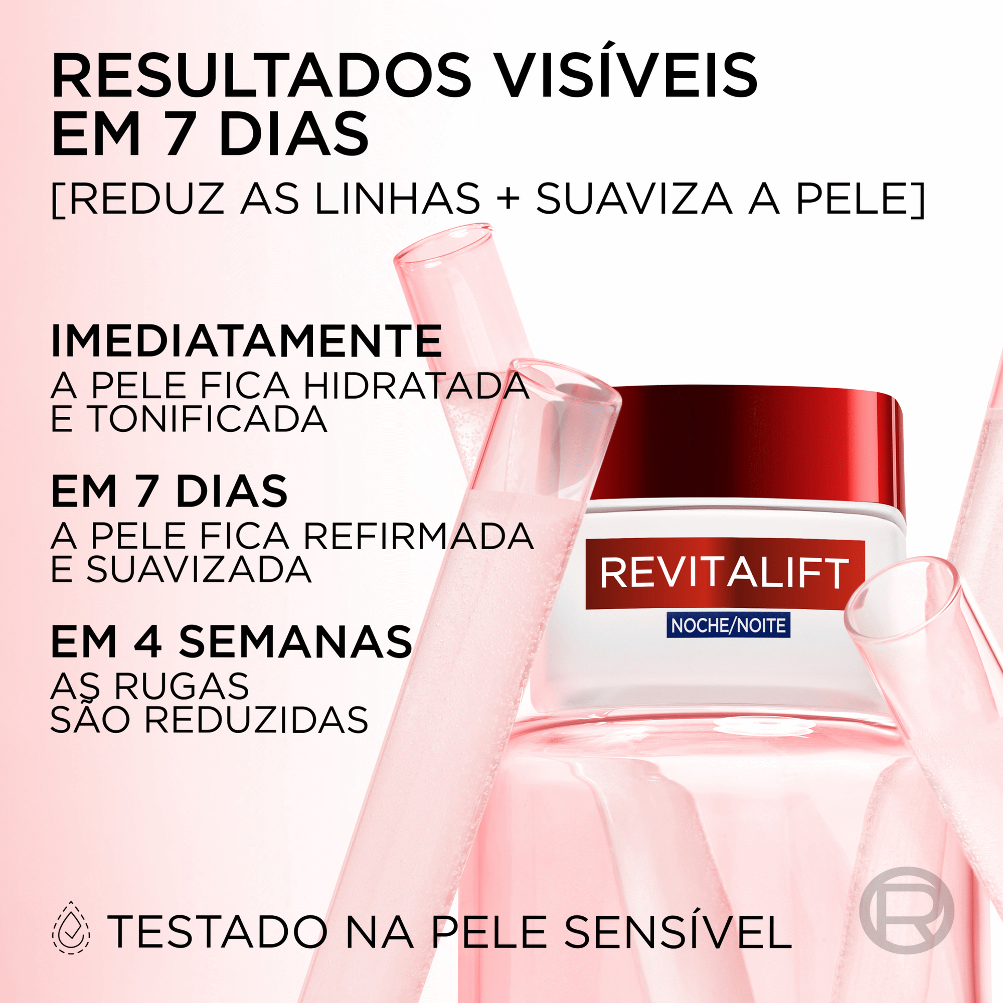 Creme de Rosto Noite Revitalift Antirrugas 35+ L'Or&eacute;al Paris