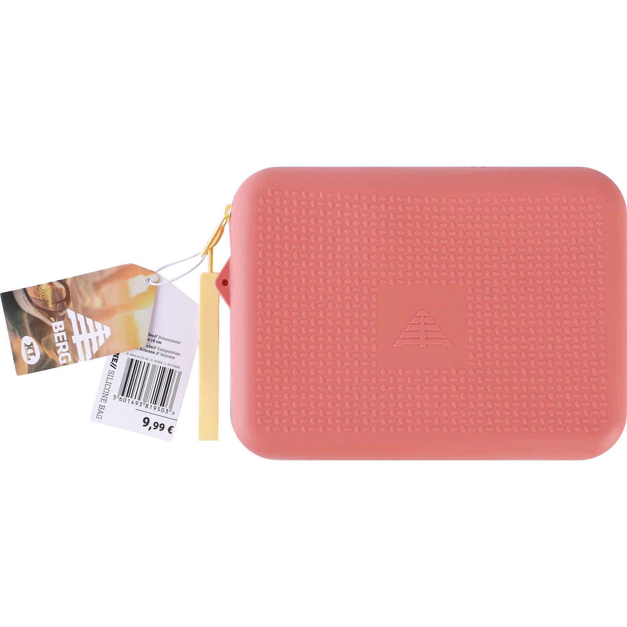 Bolsa Silicone 23,5x19,5x5cm Rosa Berg