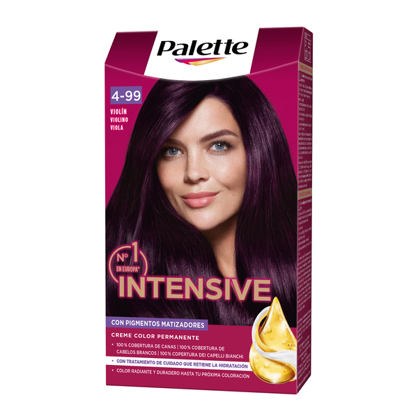 Coloração Permanente Intensive Castanho Violino 4.99 Schwarzkopf Palette