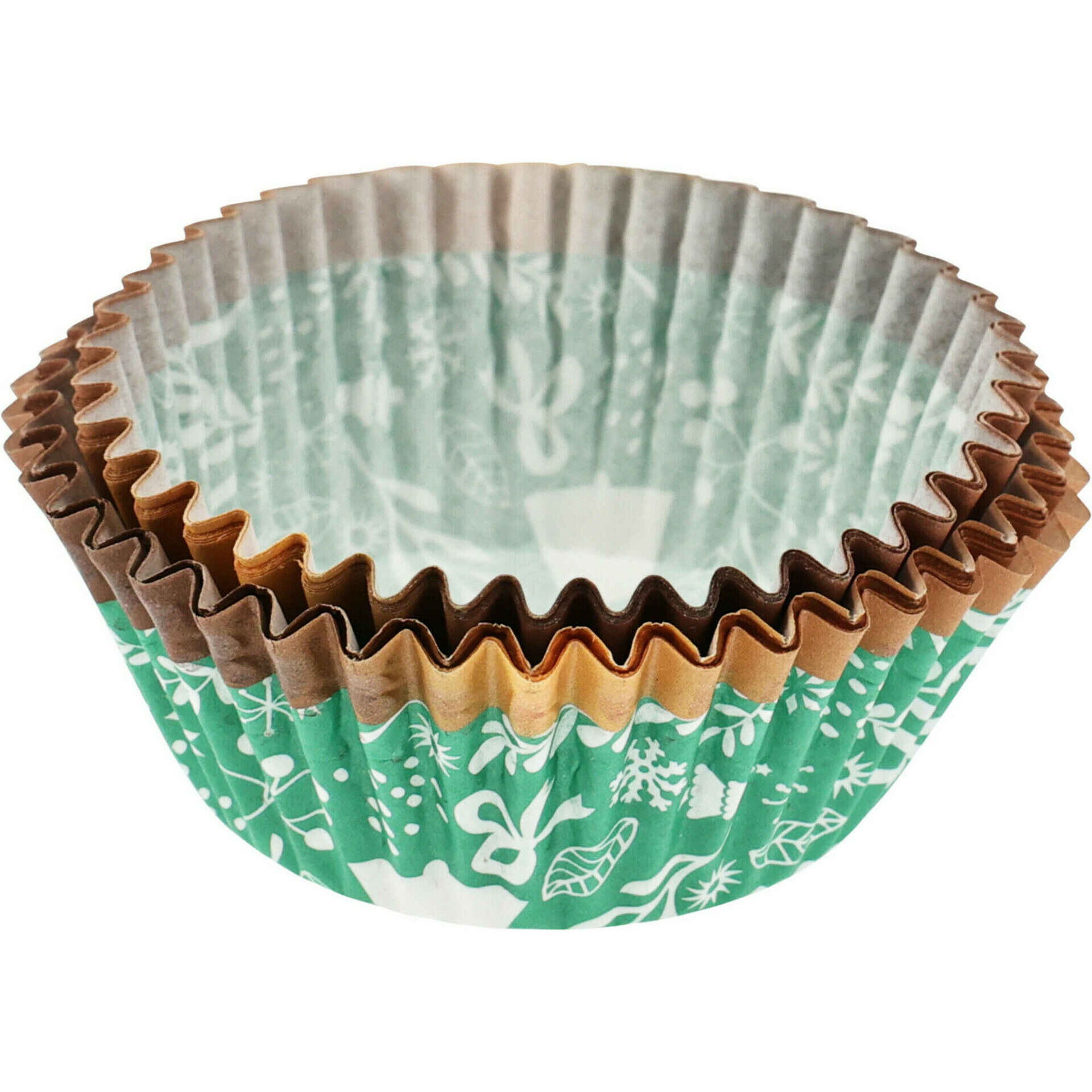 Conjunto 48 peças para Cupcakes de Natal