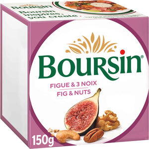 Queijo com Figo e Nozes para Barrar Boursin