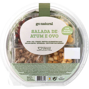 Salada de Atum e Ovo Go Natural