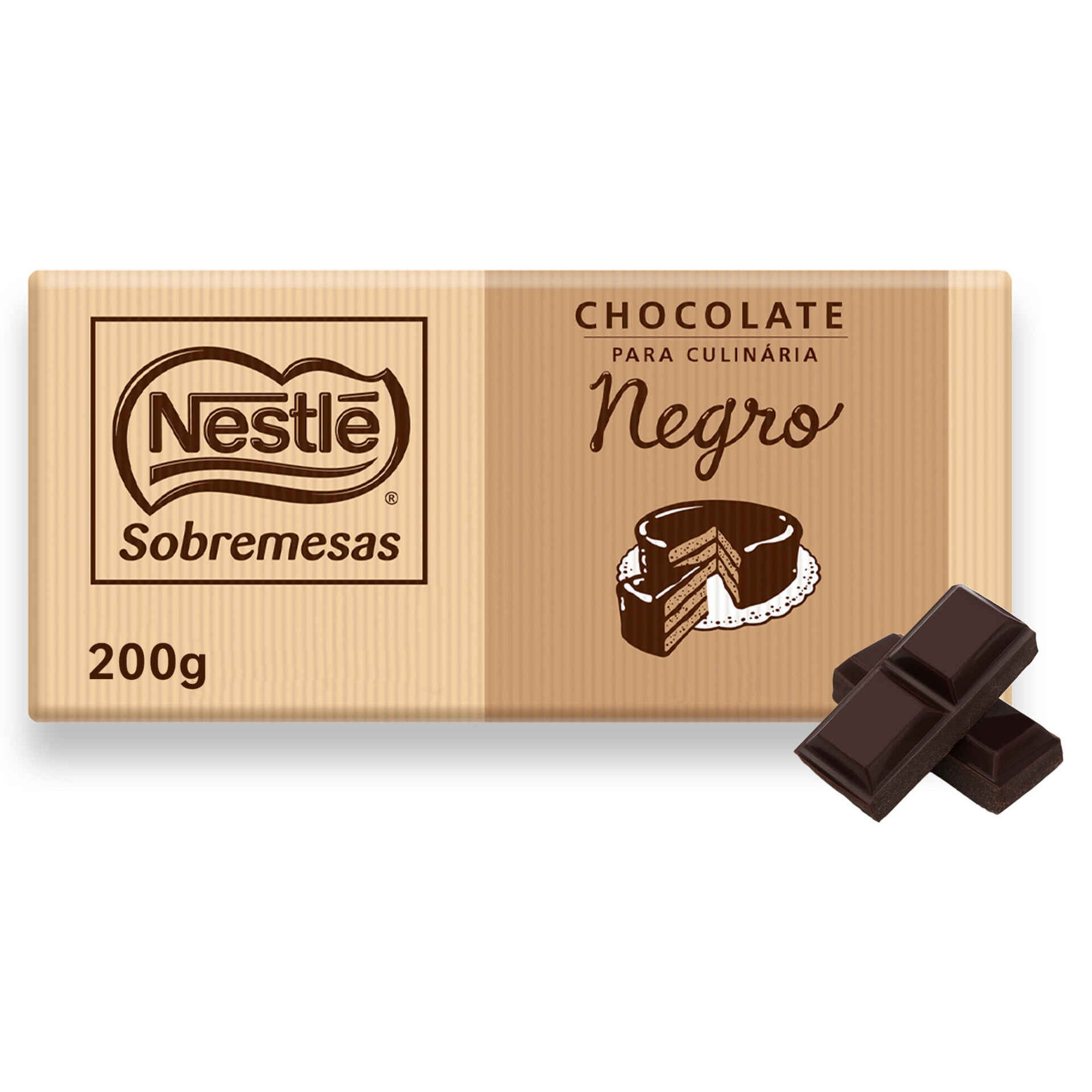 Tablete de Chocolate Culinária 44%