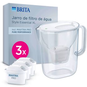 Jarro Style XL com 3 Filtros Maxtra Pro Brita