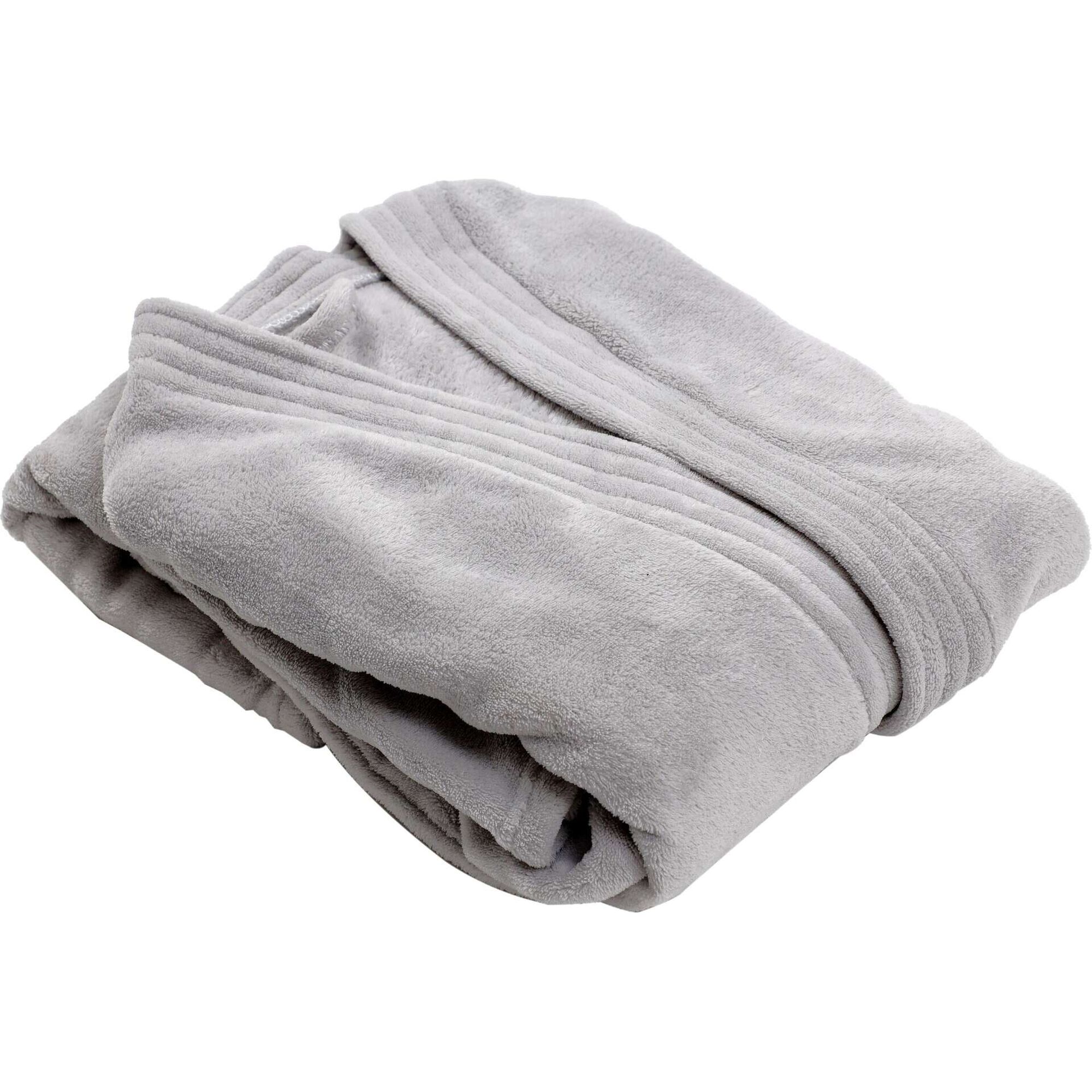 Robe Microfibra Cinza