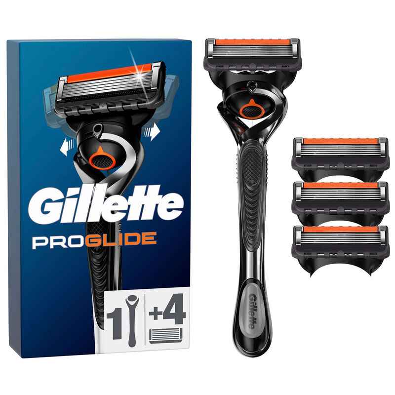 Máquina de Barbear ProGlide com 4 Recargas Gillette