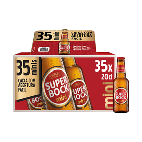 Cerveja com &Aacute;lcool Super Bock Mini