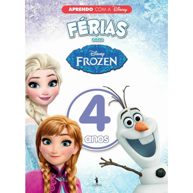 Férias com Frozen 4 - Aprendo com a Disney de Vários Autores