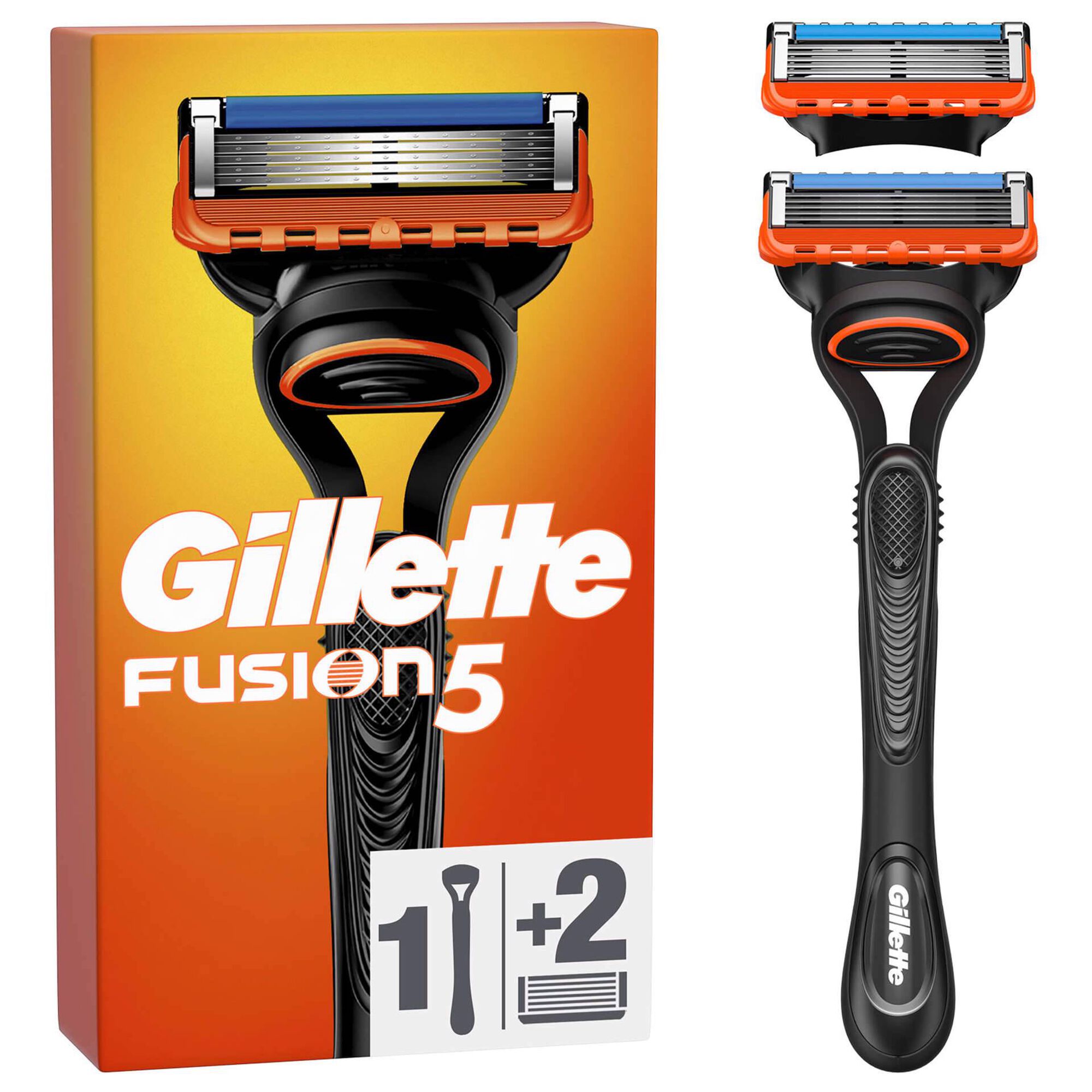 Máquina de Barbear Fusion5 com 2 Recargas