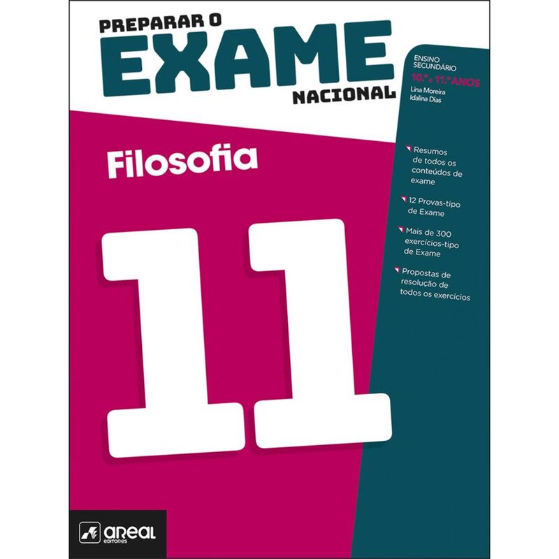 Preparar o Exame Nacional - Filosofia - 10.º e 11ª Ano de Areal Editores