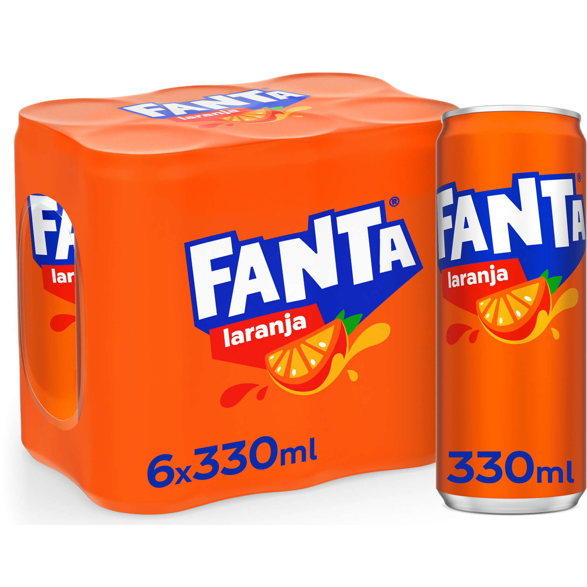 Refrigerante em Lata com G&aacute;s Laranja Fanta