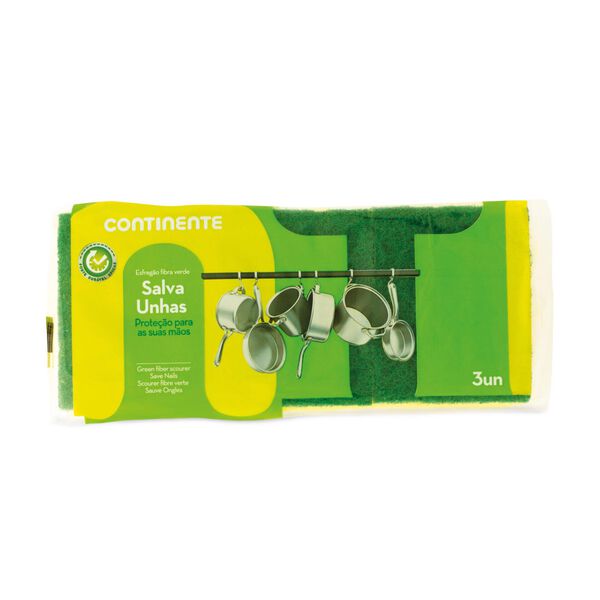 Esfregão Esponja Salva Unhas Continente