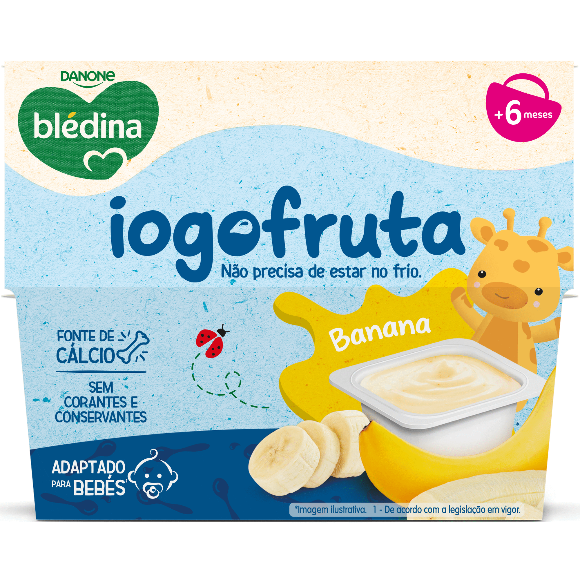 Iogofruta Banana +6M