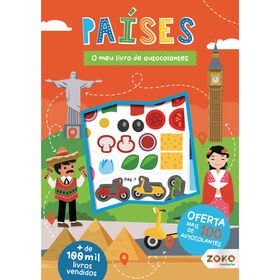 O Meu Livro de Autocolantes - Os Pa&iacute;ses