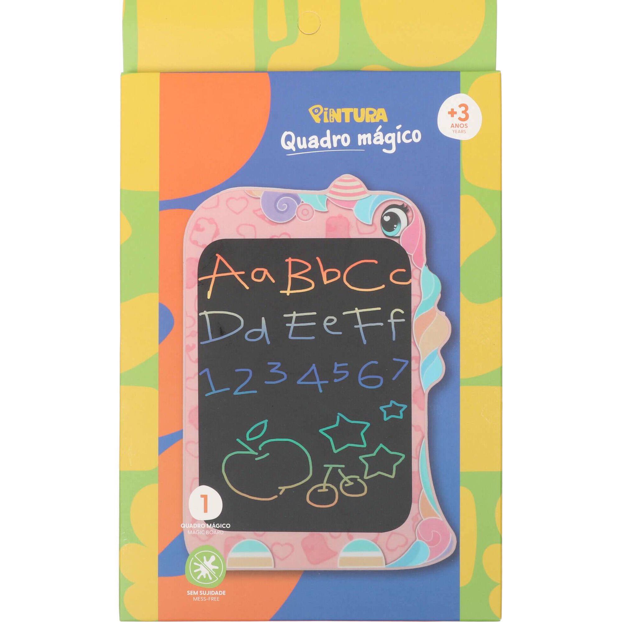 Quadro M&aacute;gico Escreve e Apaga (v&aacute;rios modelos)