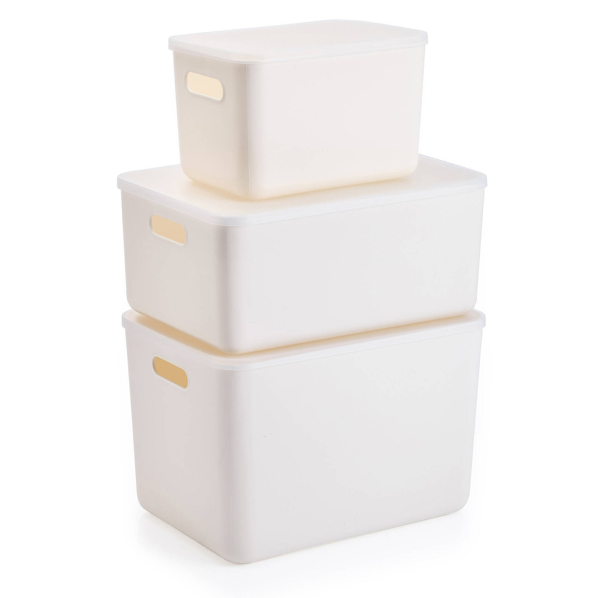 Caixa Arruma&ccedil;&atilde;o Pl&aacute;stico Branca