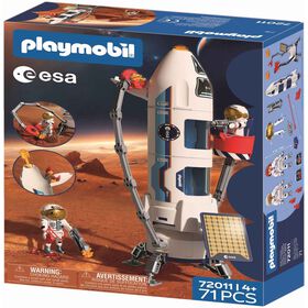 Playmobil - Foguet&atilde;o de Investiga&ccedil;&atilde;o a Marte da ESA