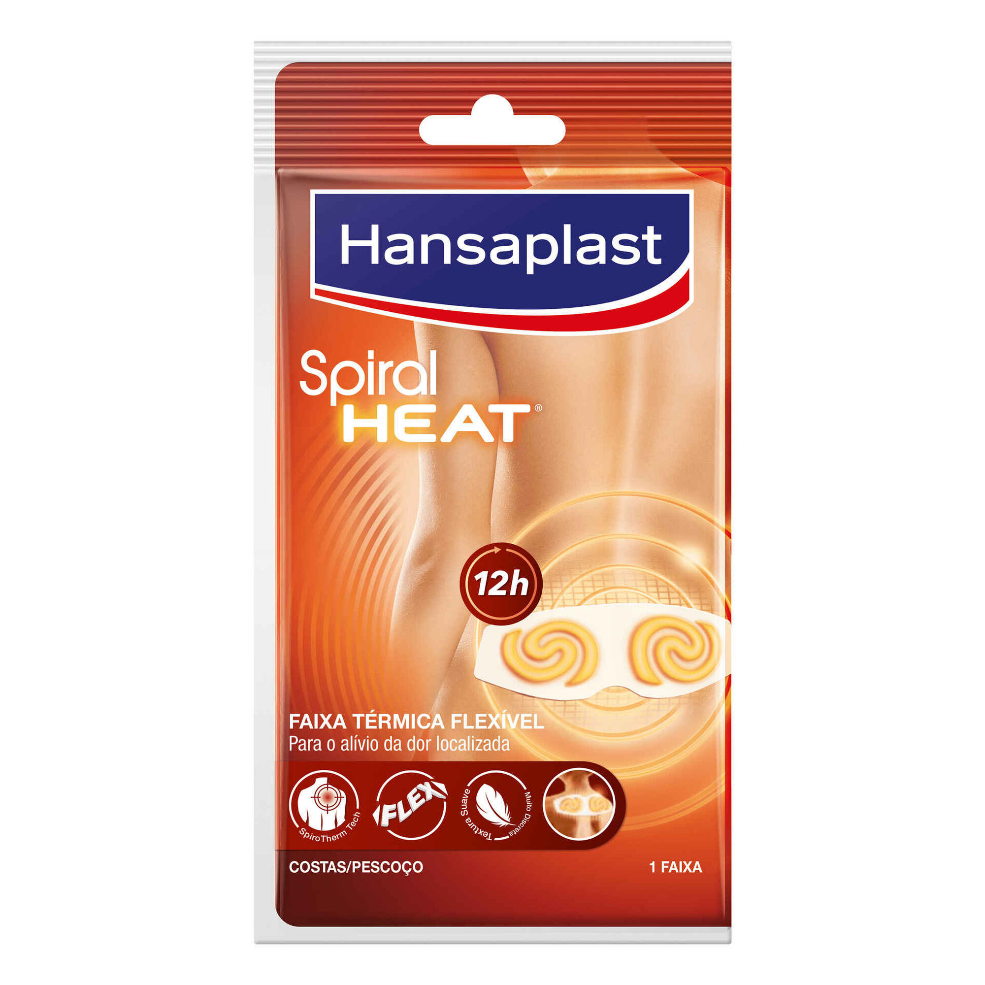 Adesivo Protetor Spiral Heat Costas e Pescoço Adesivo Protetor Spiral Heat Costas e Pescoço