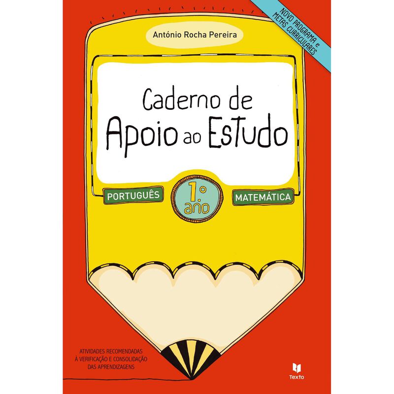 Caderno de Apoio ao Estudo 1.º Ano de António Pereira