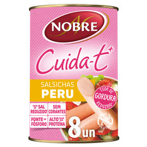 Salsichas de Peru Cuida-t+ Lata 8 un Nobre