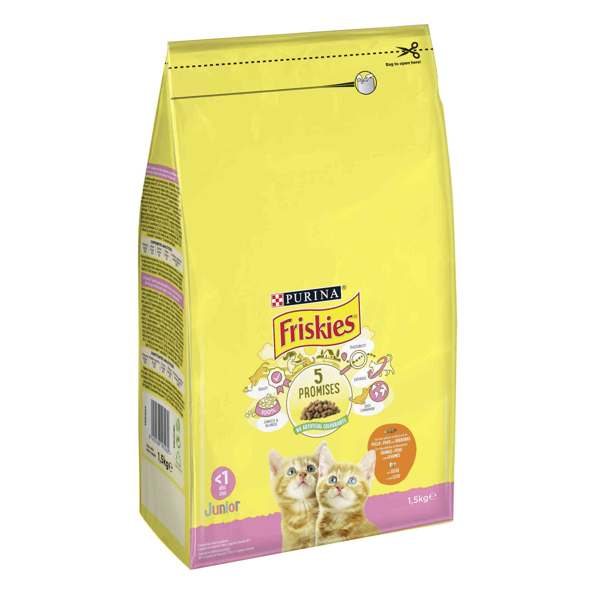 Ração para Gato Júnior Frango e Legumes Ração para Gato Júnior Frango e Legumes