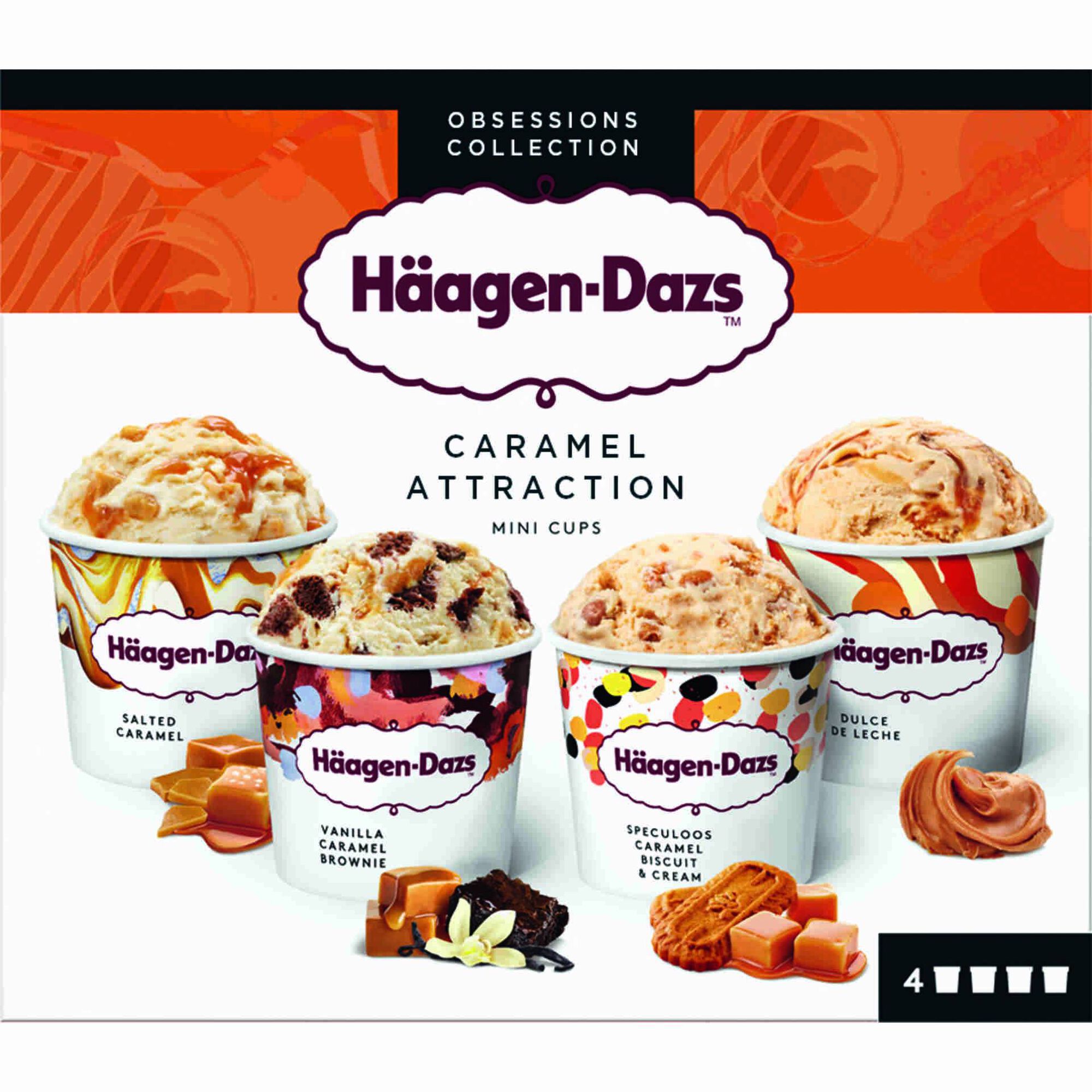 Gelado Caramelo Collection Minicups H&auml;agen-Dazs
