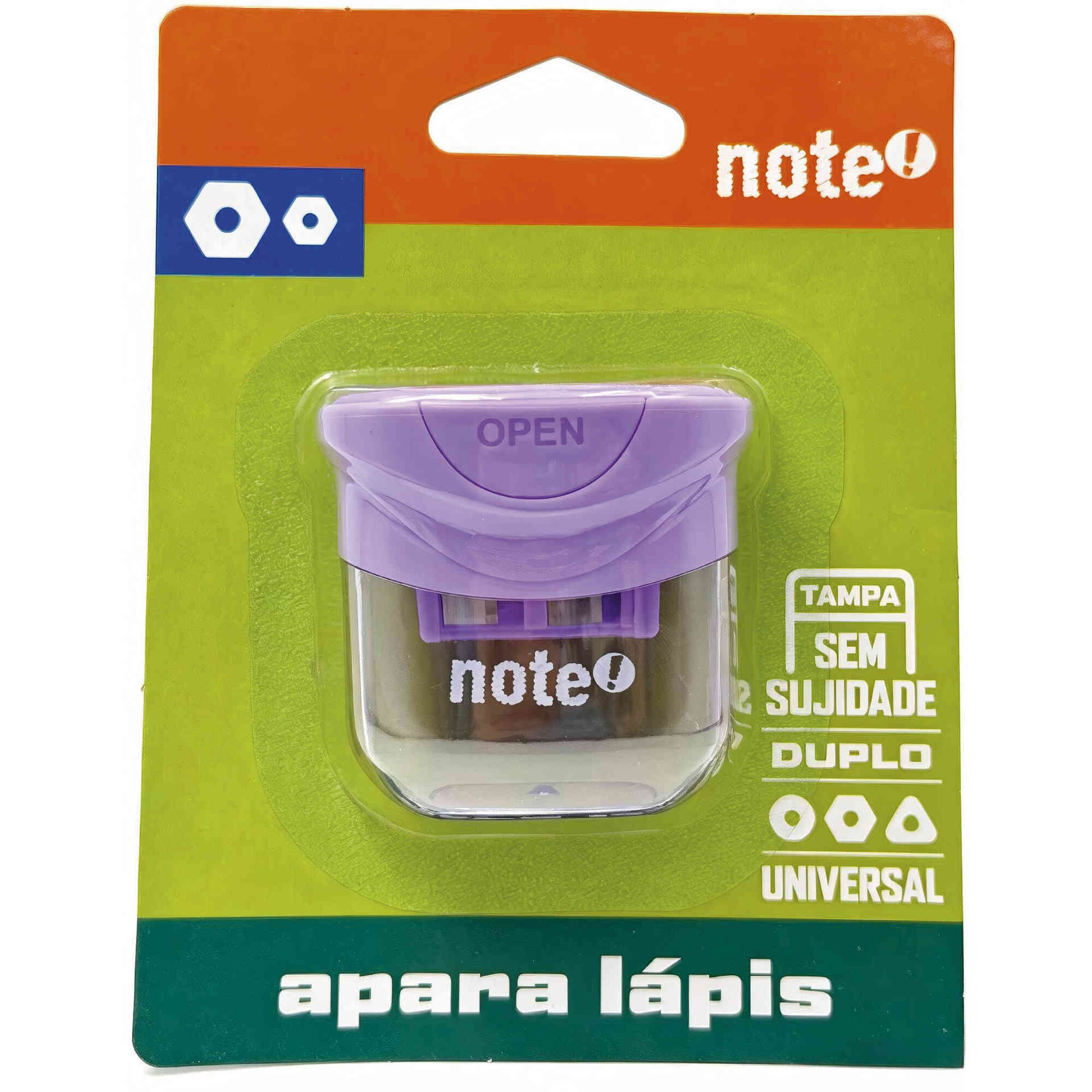 Afia L&aacute;pis Duplo Pastel (v&aacute;rias cores) Note!